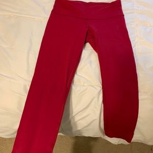 Lululemon Crop Wunder Under leggings